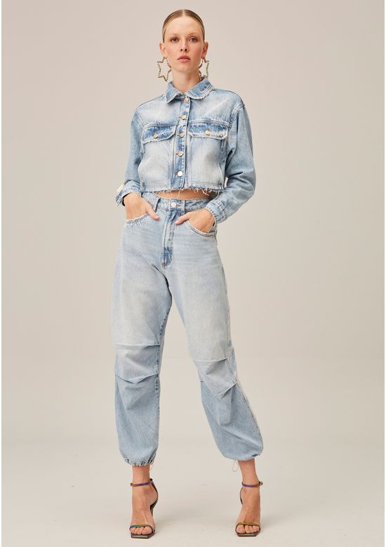Calça Jeans Slouchy Comfy Super High