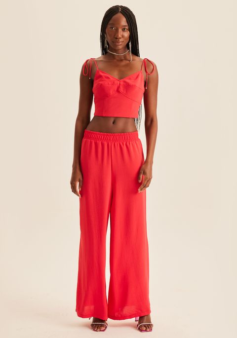 Blusa Cropped De Alça