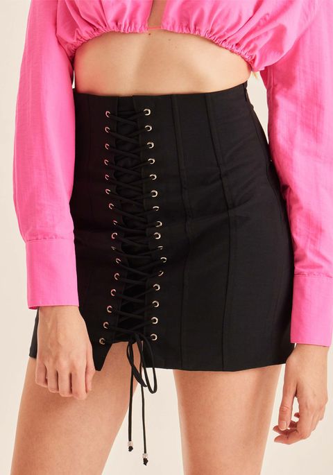 Saia Curta Corset