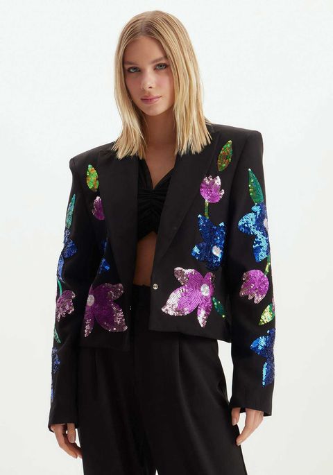 Blazer Oversized Bordado
