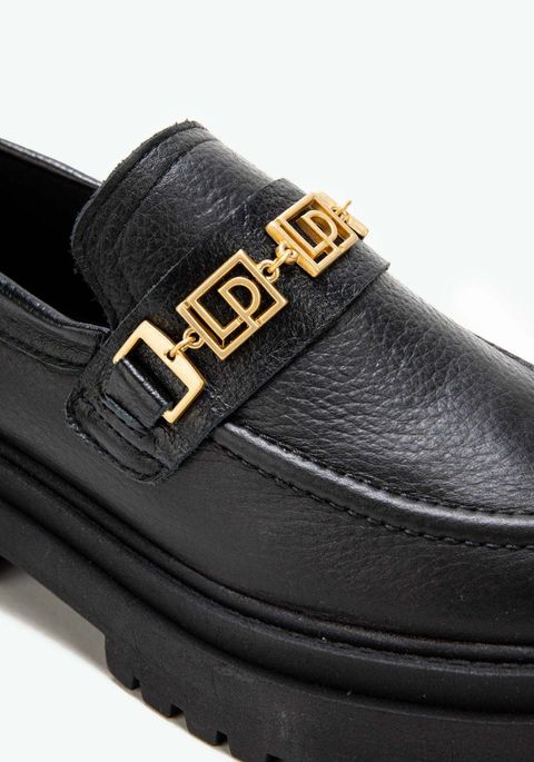 Mocassim Couro Corrente Lp