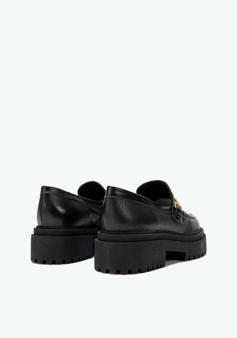 Mocassim Couro Corrente Lp