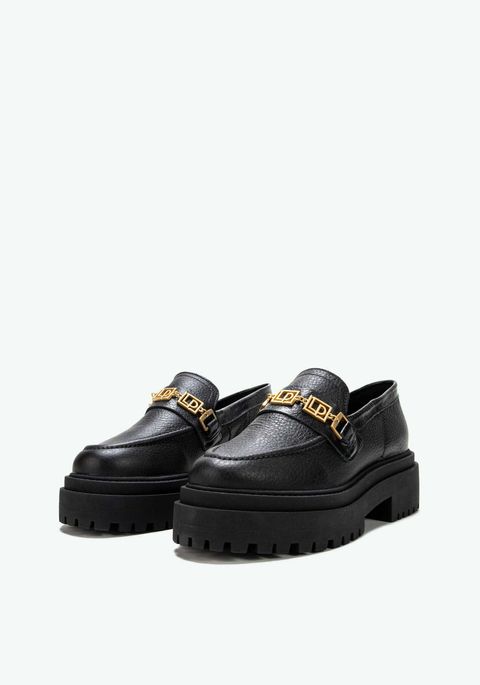 Mocassim Couro Corrente Lp