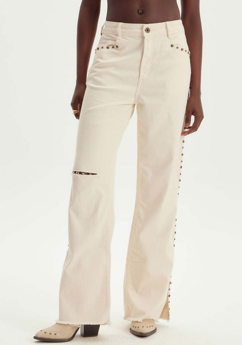 Calça Sarja Full Length High