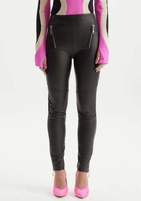 Legging De Couro