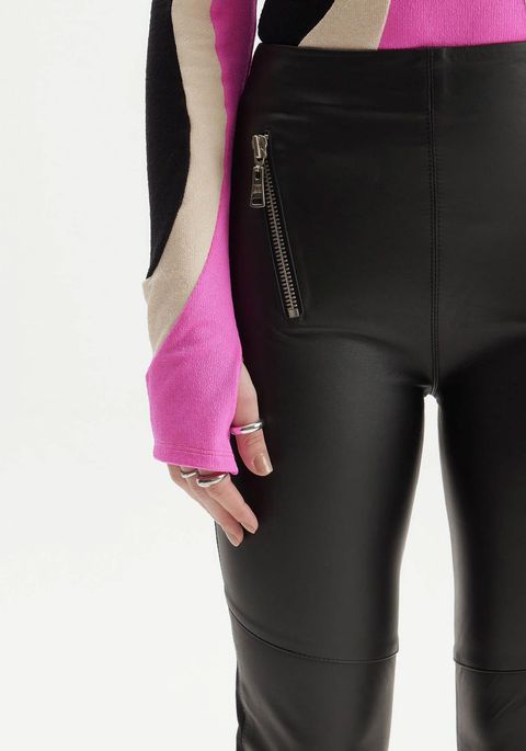 Legging De Couro