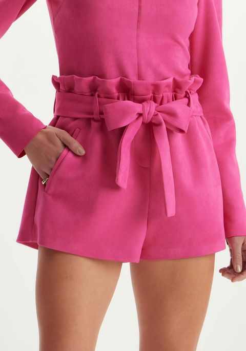 Short Clochard Cintura Alta