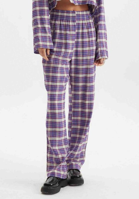 Calça Wide Leg Cintura Alta