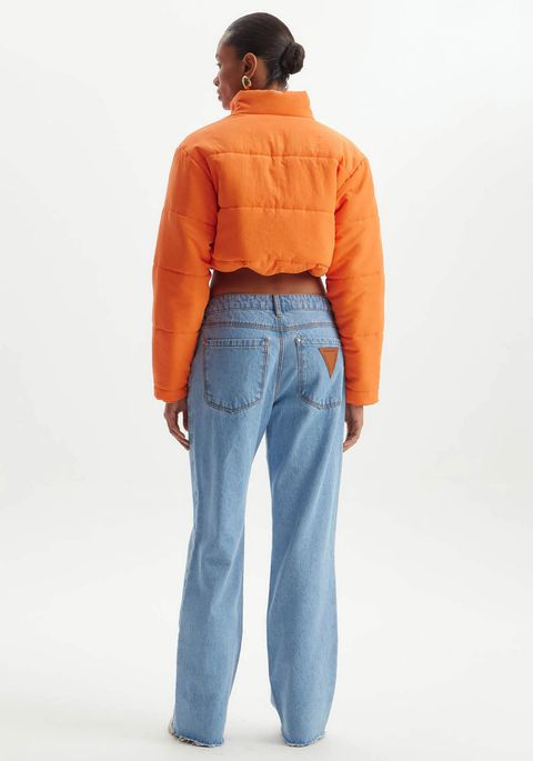 Jaqueta Puffer Cropped
