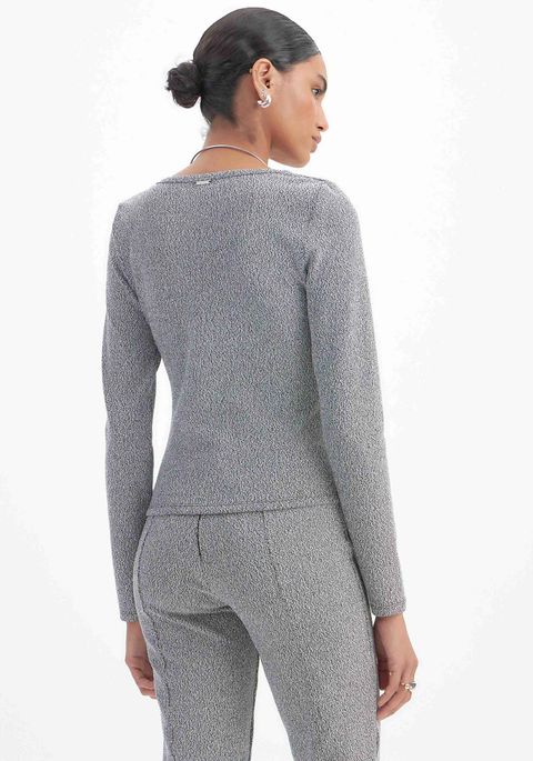 Blusa Decote Quadrado