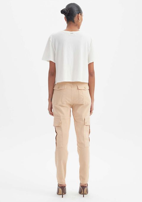 Calça Sarja Diana Ankle Super High