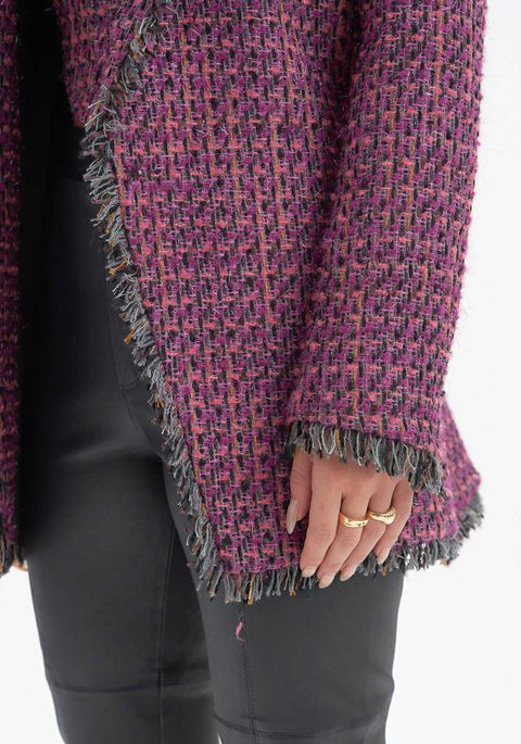 Blazer Alongado Texturizado