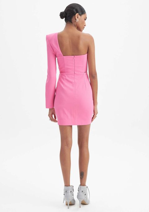 Vestido Curto Ombro Único