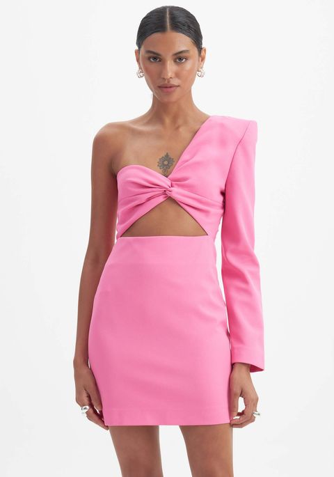 Vestido Curto Ombro Único