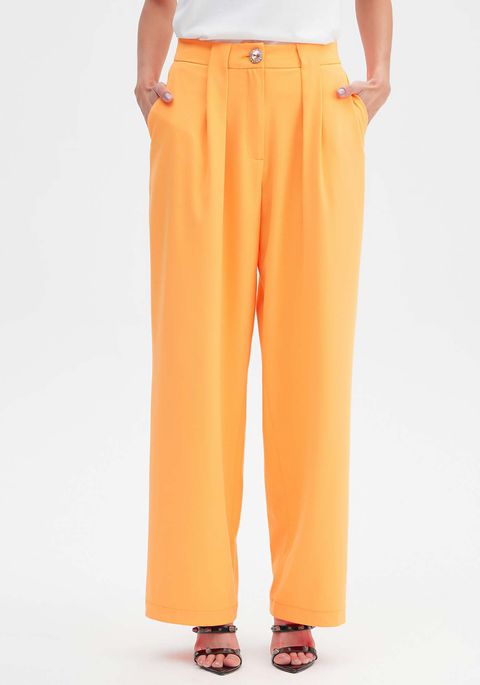 Calça Alfaiataria Cintura Média