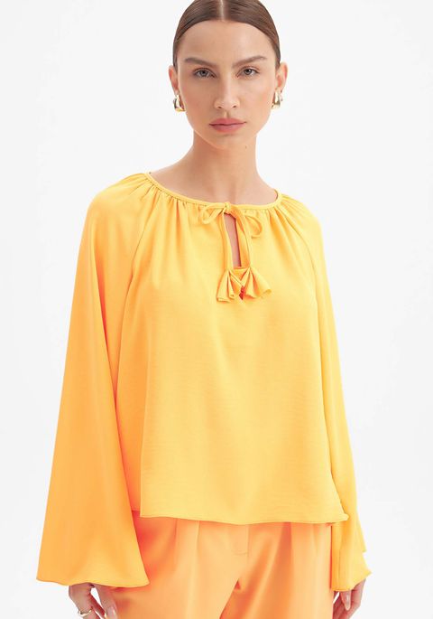 Blusa Bata Maga Longa