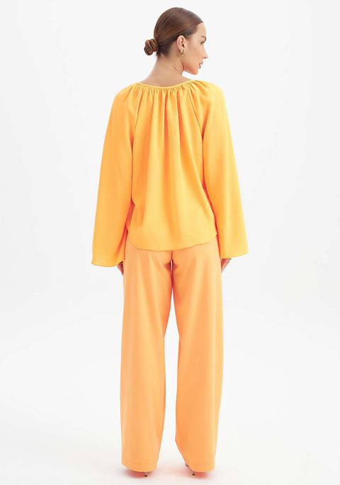 Blusa Bata Maga Longa