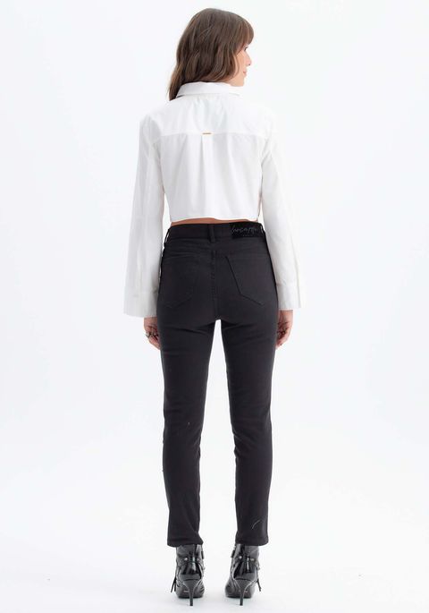 Calça Sarja Vesta Ankle Super High