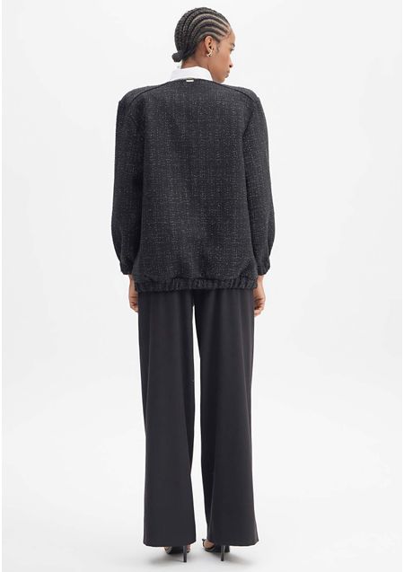 Casaco Oversized Com Ombreira