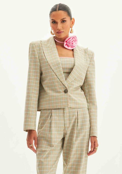Blazer Alfaiataria Manga Longa