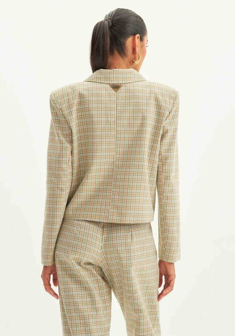 Blazer Alfaiataria Manga Longa