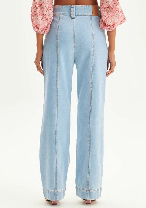 Calça Jeans Full Length High