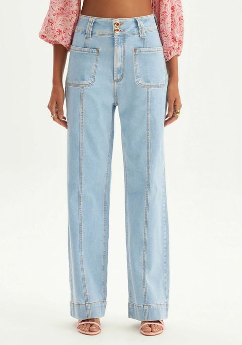 Calça Jeans Full Length High
