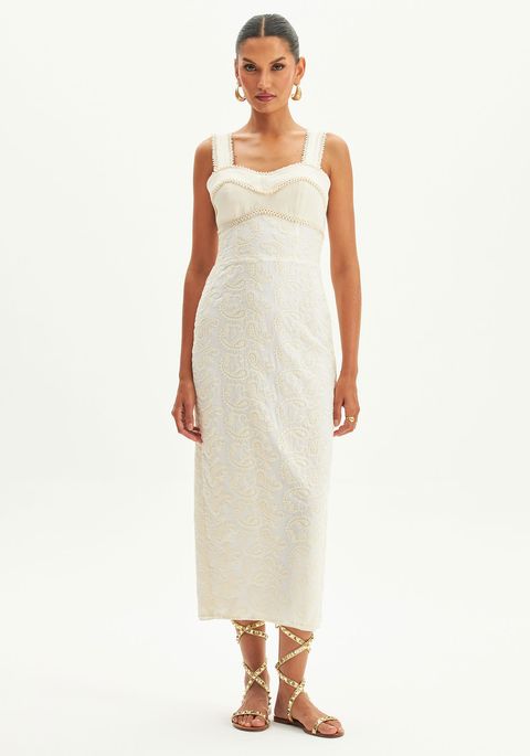 Vestido Reto Super Midi