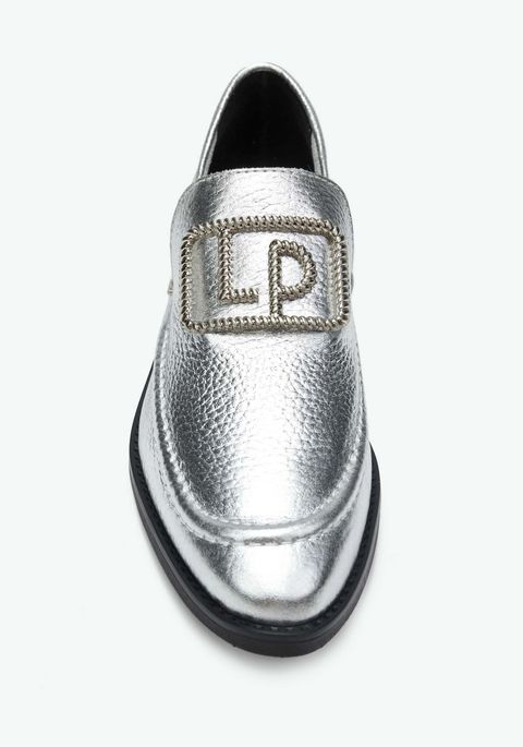 Mocassim Couro Enfeite Lp