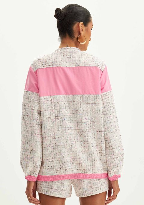 Jaqueta Bomber Alongada