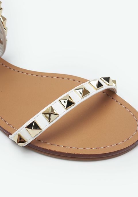 Rasteira Gladiadora Tachas