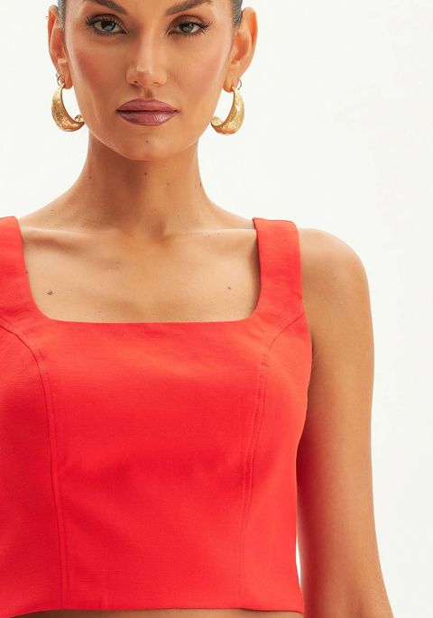 Blusa Justa De Alça