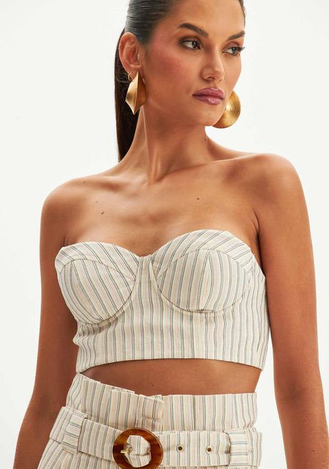 Top Cropped Tomara Que Caia