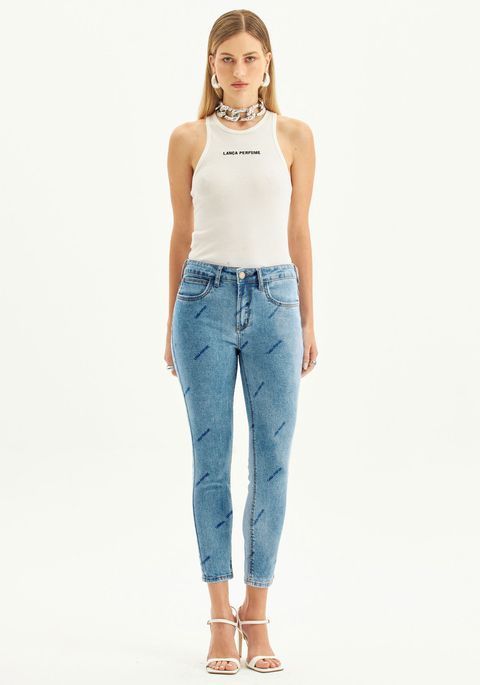 Calça Jeans Diana Ankle Cintura Alta