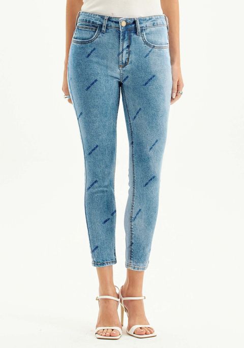 Calça Jeans Diana Ankle Cintura Alta