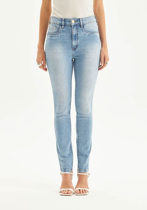 Calça Jeans Vesta Ankle Cintura Alta