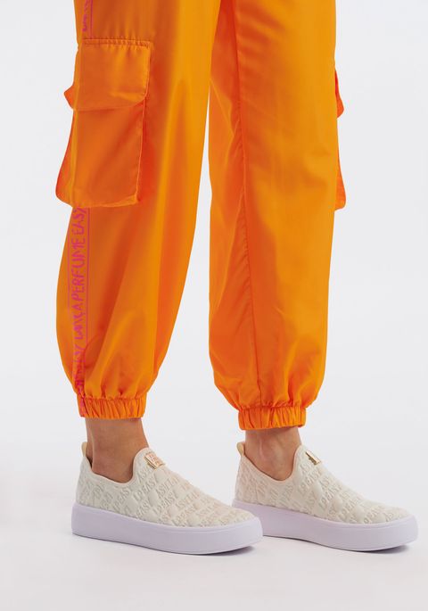 Calça Cargo Cintura Alta