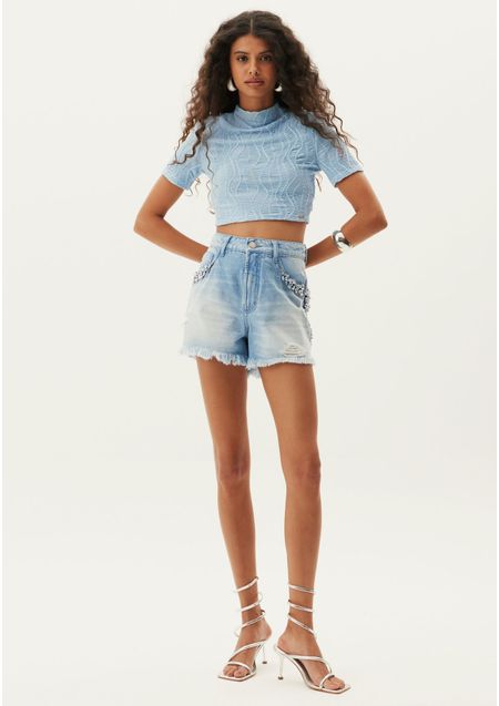 Short Jeans Comfort High