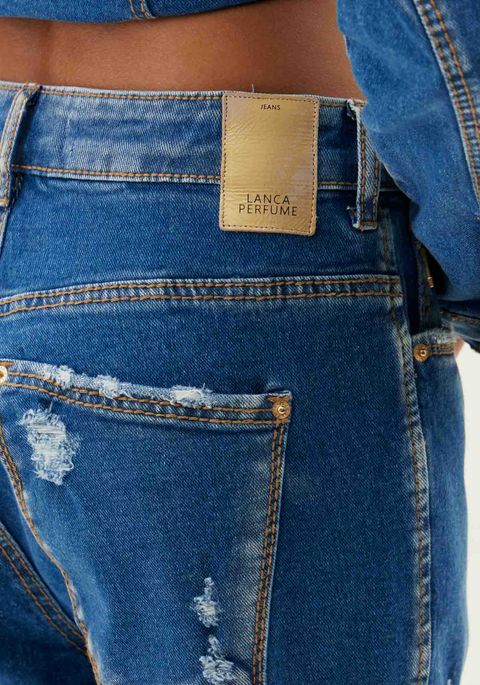 Calça Jeans Straight Super High