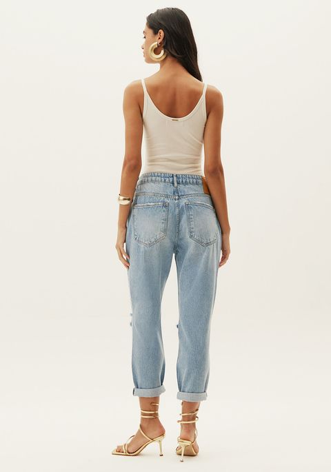 Calça Jeans Luna Mom Super High