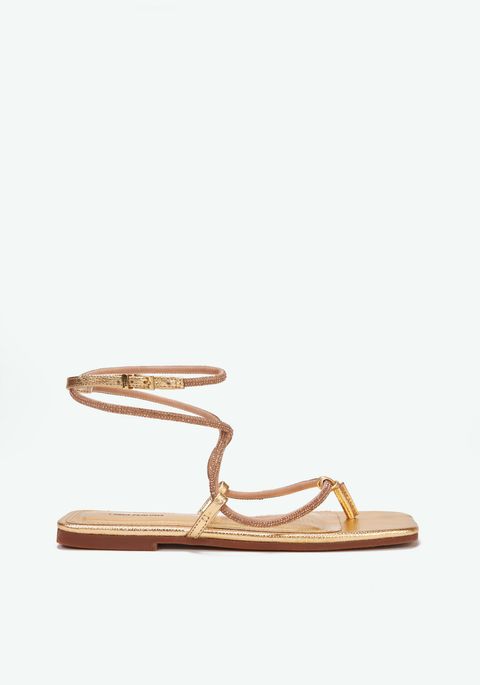 Rasteira Strass