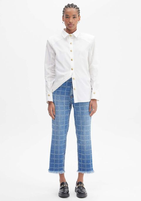 Calça Jeans Reta High