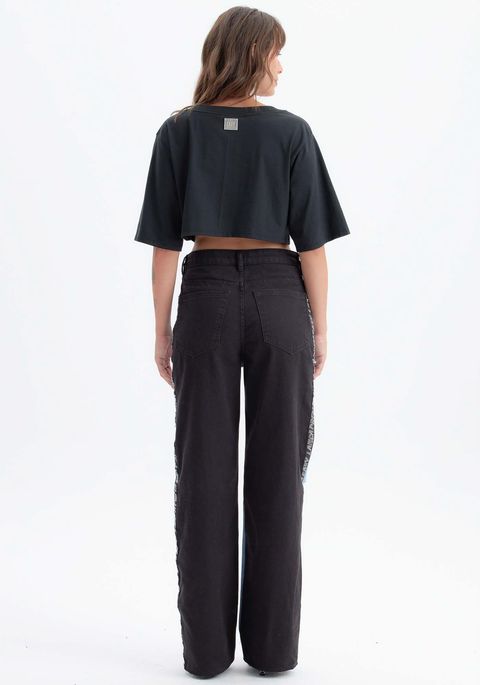 Calça Jeans Full Length High