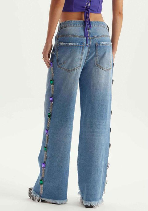 Calça Jeans Full Length High