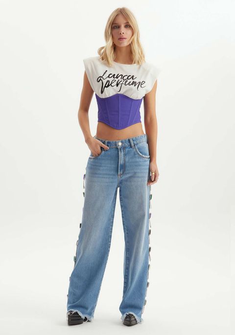 Calça Jeans Full Length High