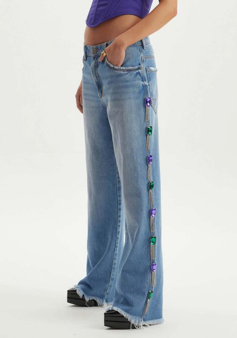 Calça Jeans Full Length High