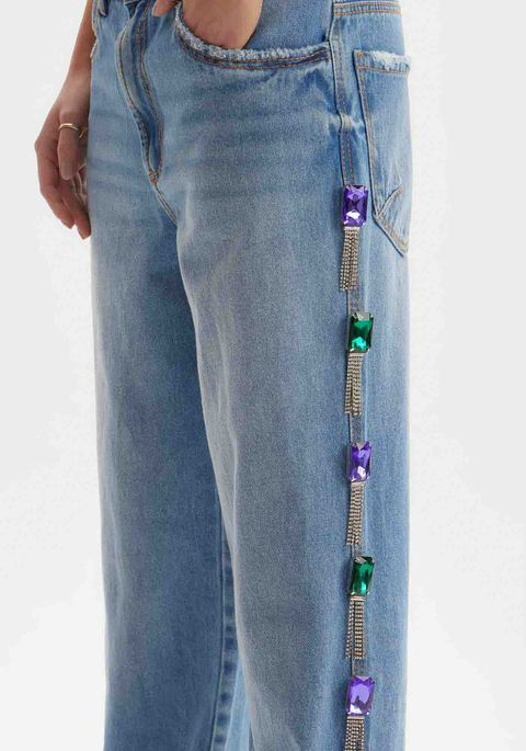 Calça Jeans Full Length High