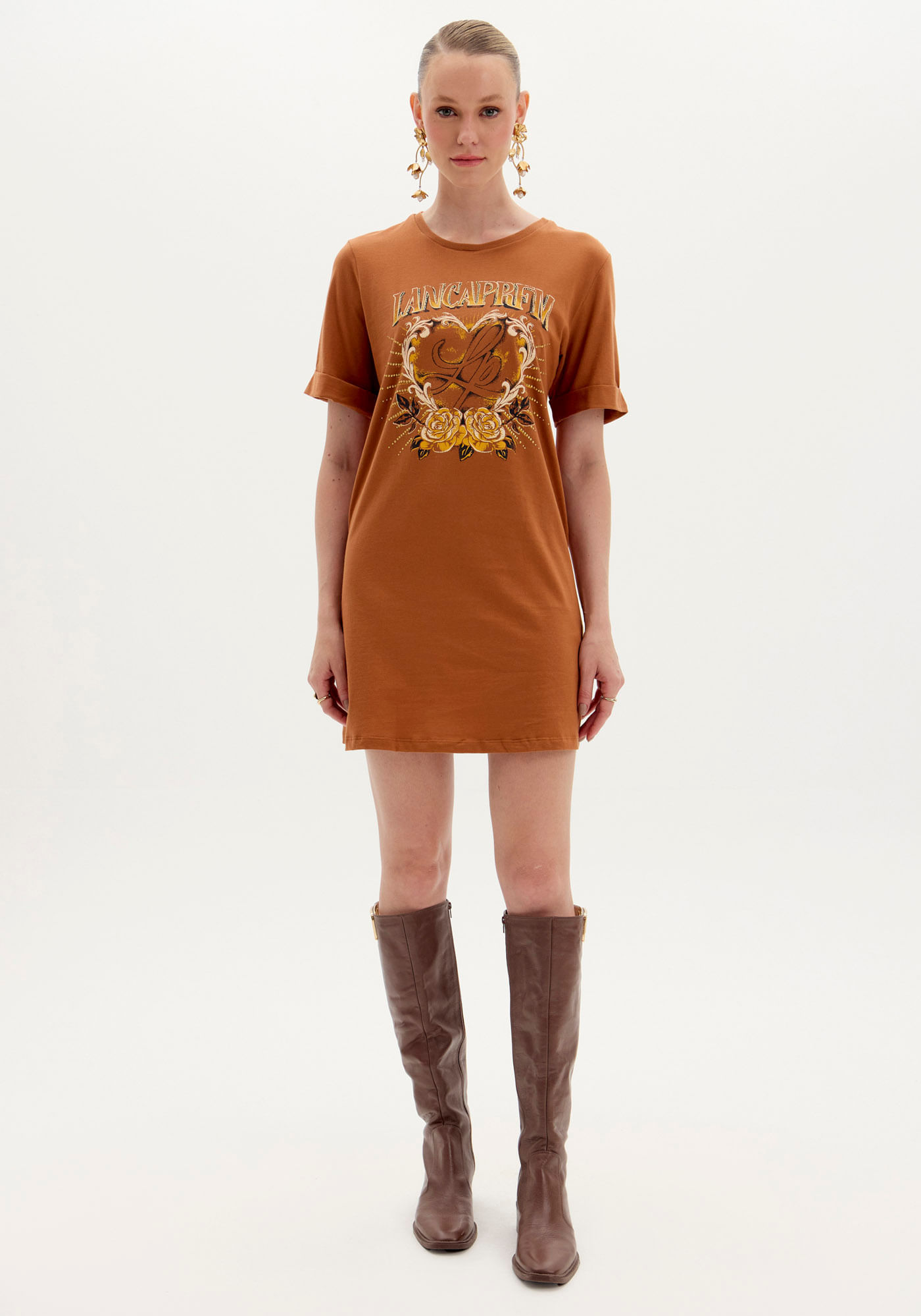 Vestido T-dress Curto
