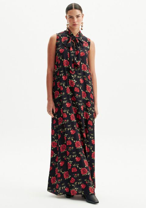 Vestido Longo Estampado