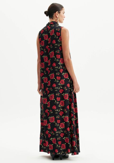 Vestido Longo Estampado